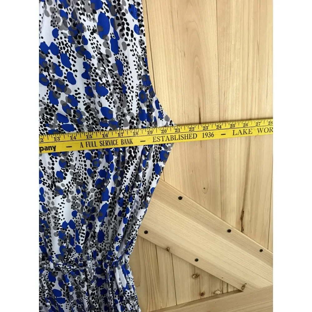 2 - IBKUL Sleeveless Golf Dresses 1 Eva & 1 Blue Kamila Drawstring UPF 50+ Sz XL